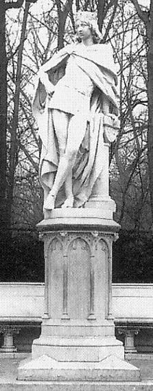 Statue d'Henri II de Brandebourg - dans la Siegesallee de Berlin